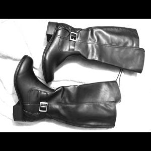 Arizona Womens Dino Wide Calf Riding Boots